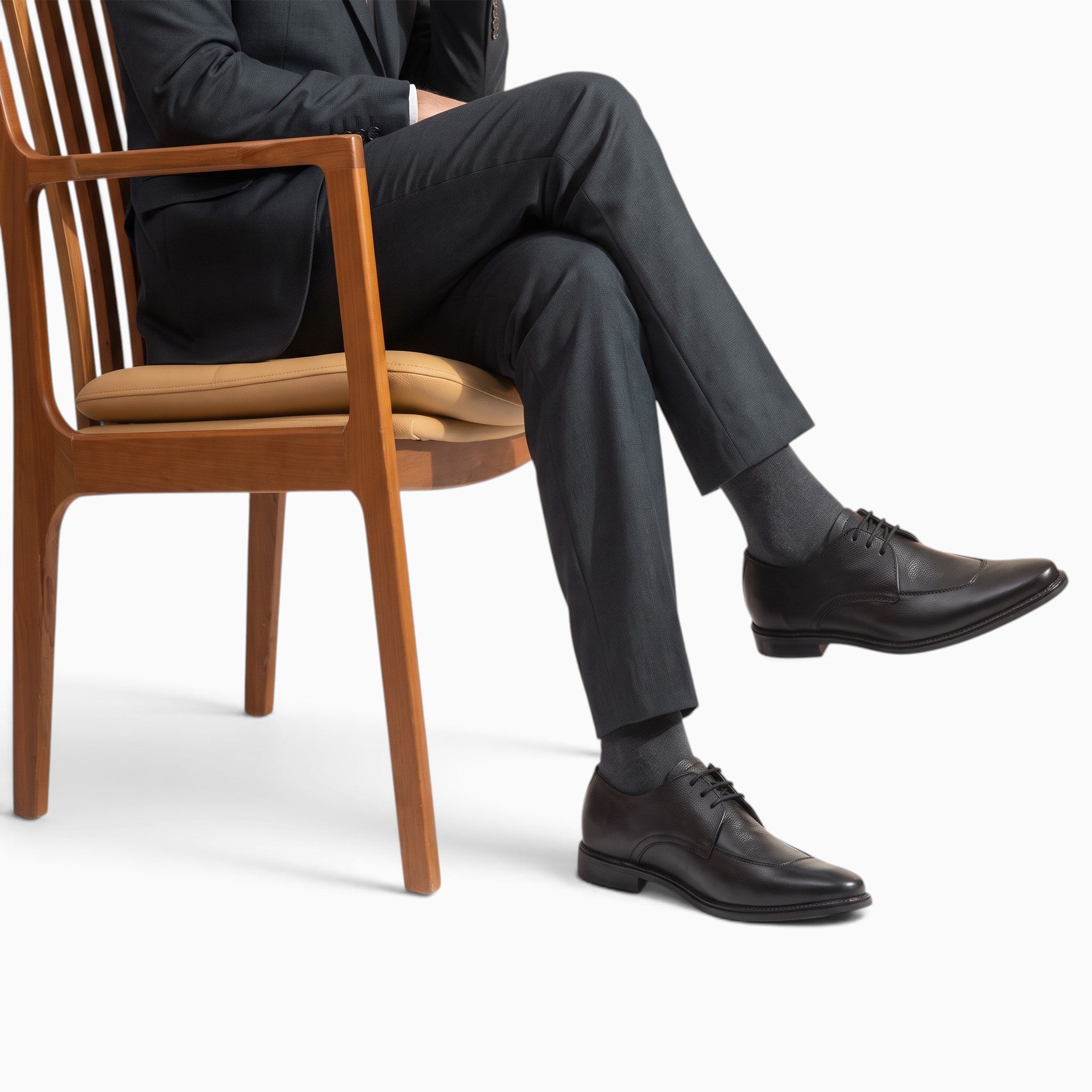 Handmade elegance Derby shoes crafted with premium materials for timeless style and refined sophistication