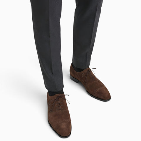 Suede Oxford Shoes