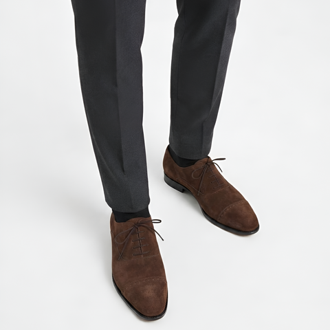Suede Oxford Shoes