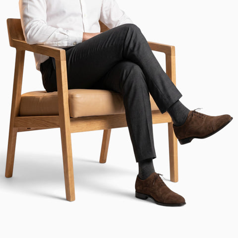 Suede Oxford Shoes