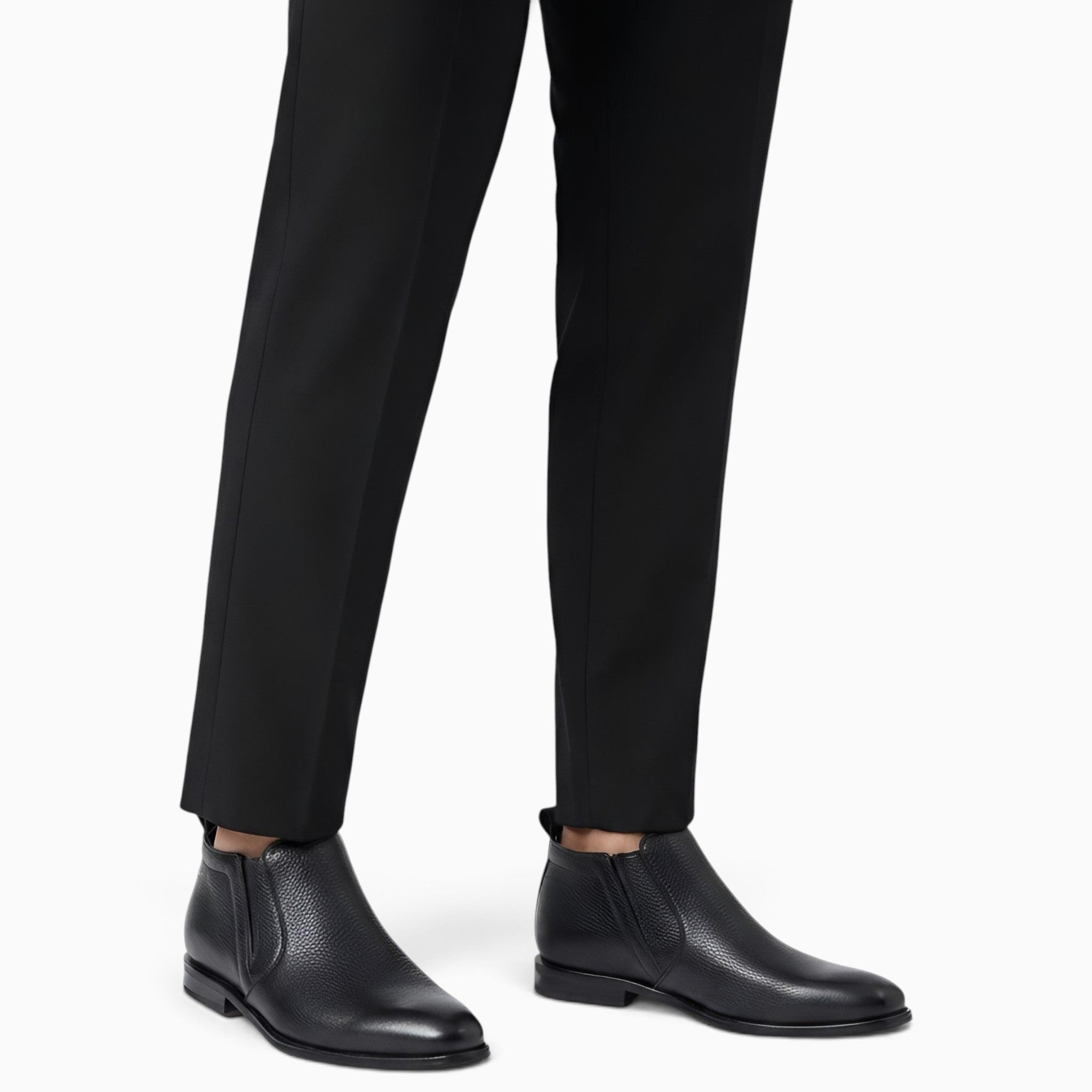 Chelsea leather boots offering classic style and superior comfort, perfect for any formal or casual occasion.