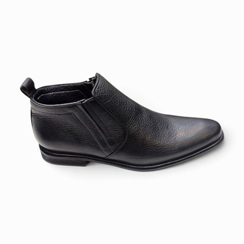 Chelsea leather boots offering classic style and superior comfort, perfect for any formal or casual occasion.