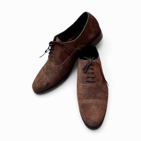 Suede Oxford Shoes