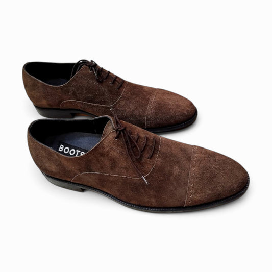 Suede Oxford Shoes