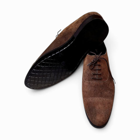 Suede Oxford Shoes