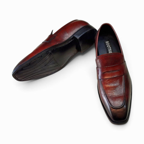 Cap Toe Penny Loafers