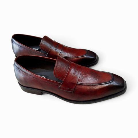 Cap Toe Penny Loafers